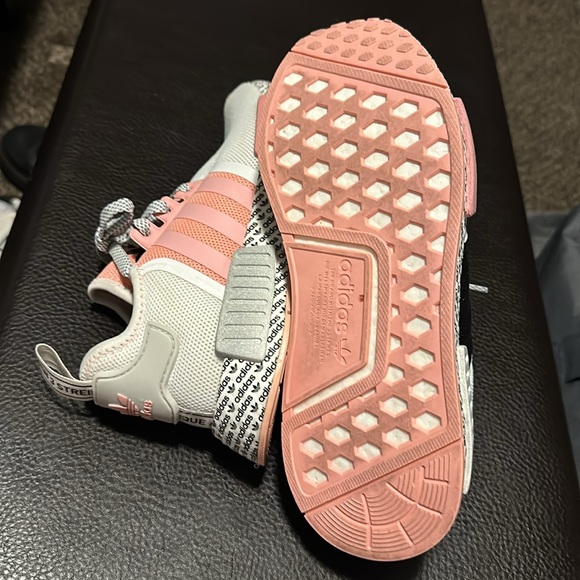 Adidas NMD_R1 Pink/Black/White Special Edition Sneakers - Picture 7 of 11